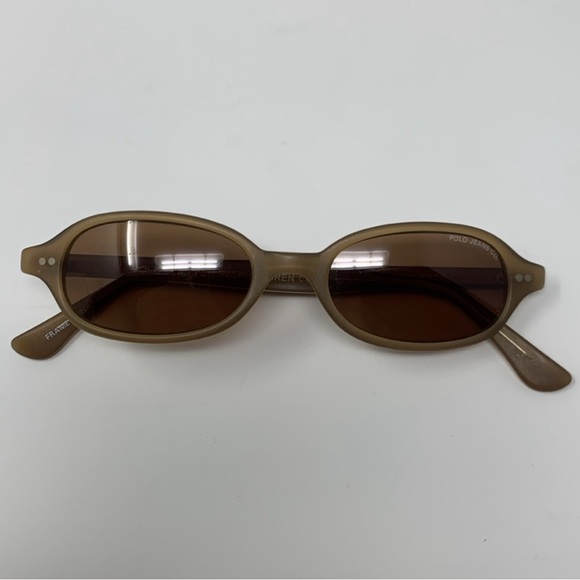 Polo Ralph Lauren Accessories - Polo by Ralph Lauren Brown Oval Sunglasses